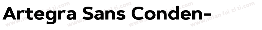 Artegra Sans Conden字体转换